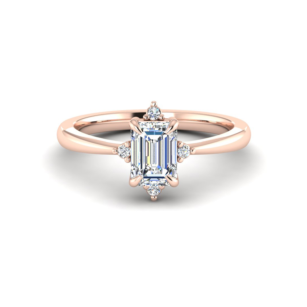 Adriana Halo Engagement Ring